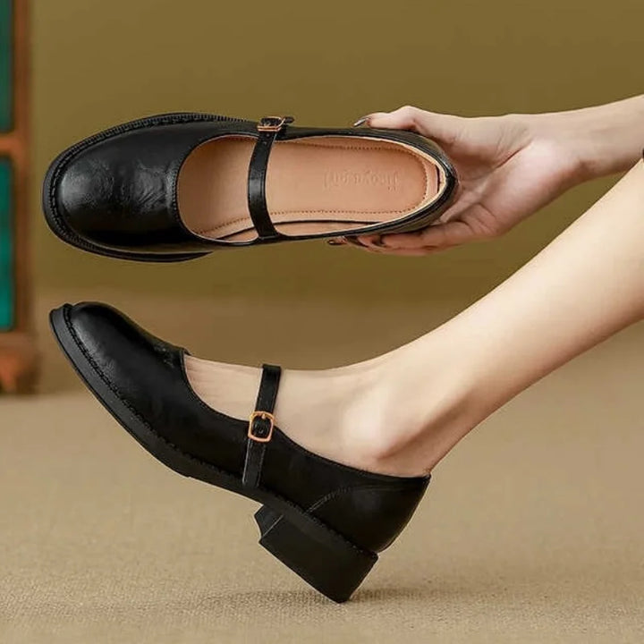 Florence™ | Classic Mary Jane Block Heel Shoes