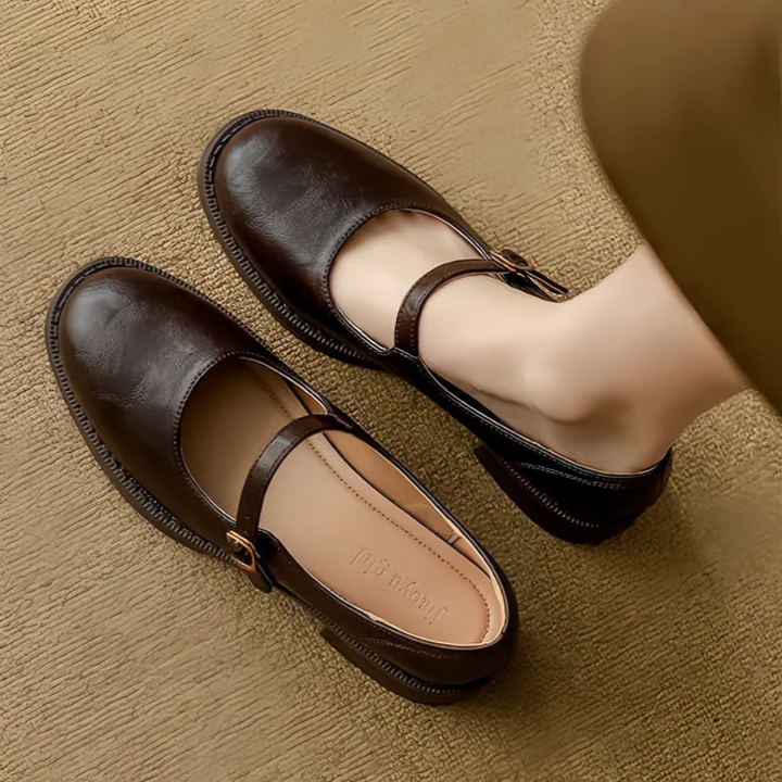 Florence™ | Classic Mary Jane Block Heel Shoes