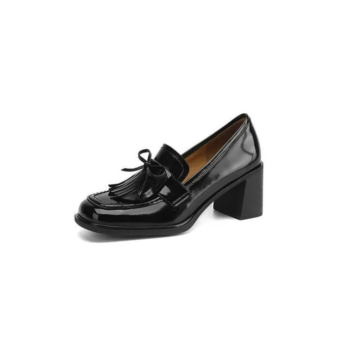 Eleanor™ | Tassel Loafer Heel Pumps