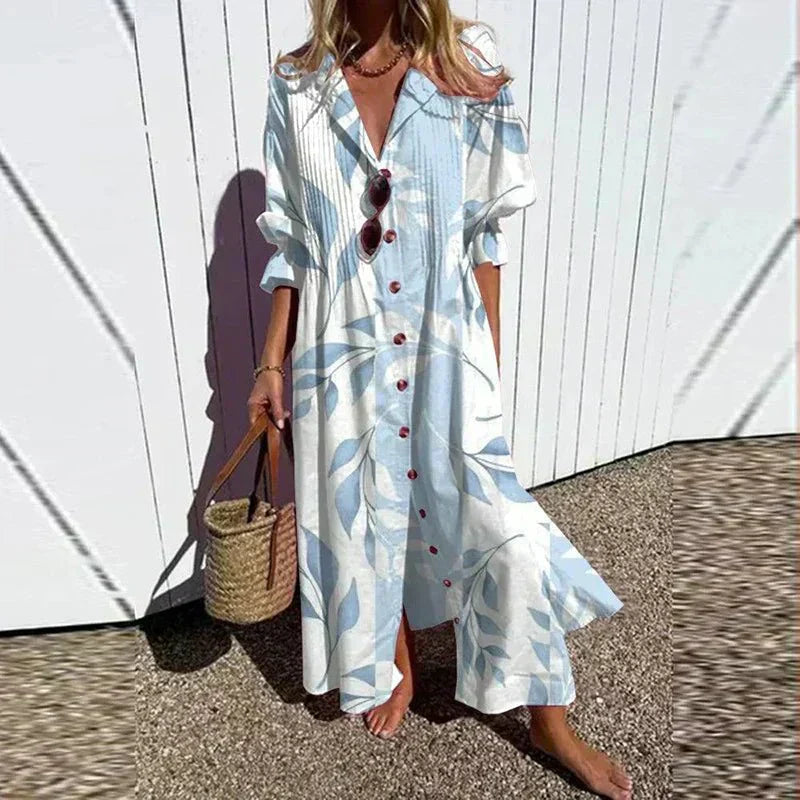 -Soleil™ | Breezy Boho Maxi Dress-