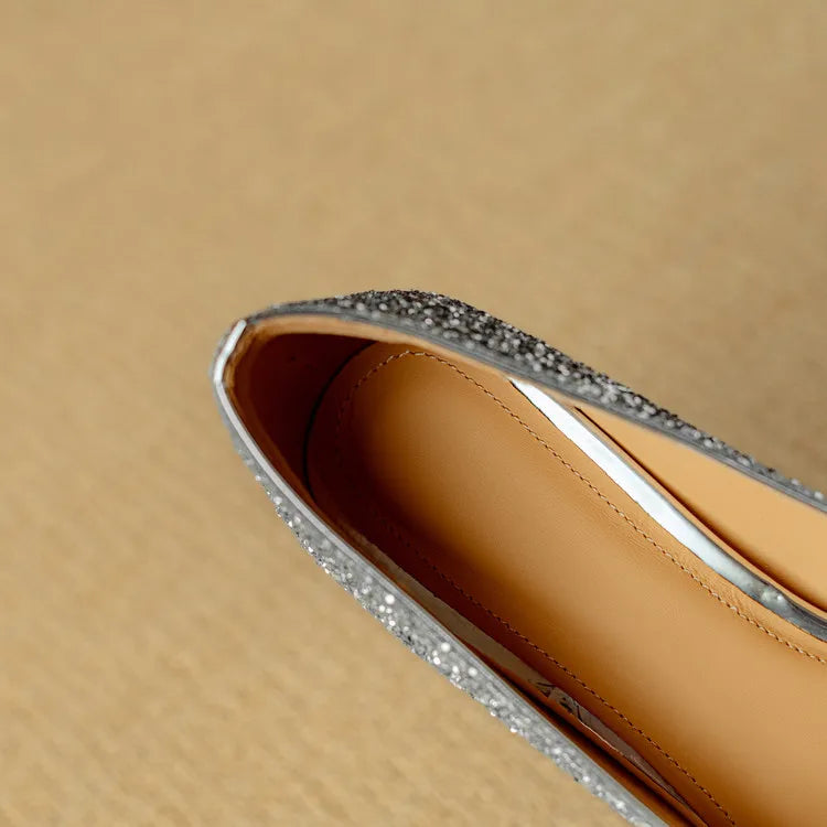 Celeste™ | Crystal Buckle Evening Pumps