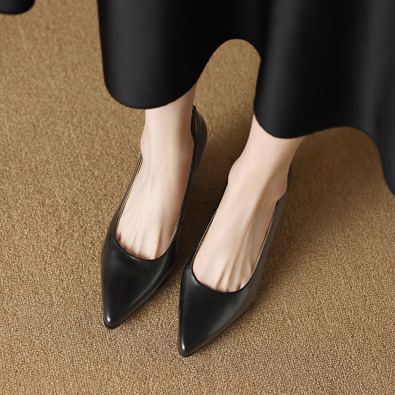 Camille™ | Elegant Pointed Heel Pumps