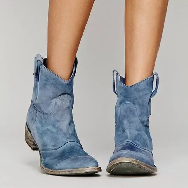 Glenda | Vintage Western Ankle Boots