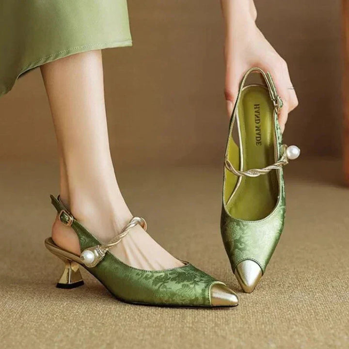 Elowen™ | Jewel Slingback Heels