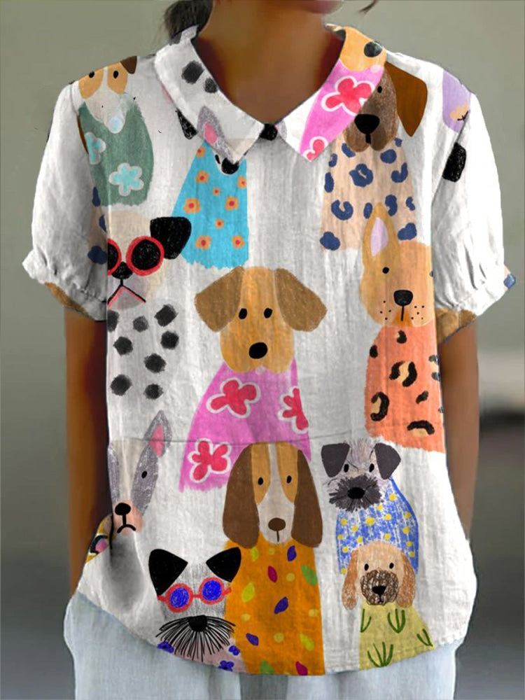 Odelle™ | Playful Print Shirt