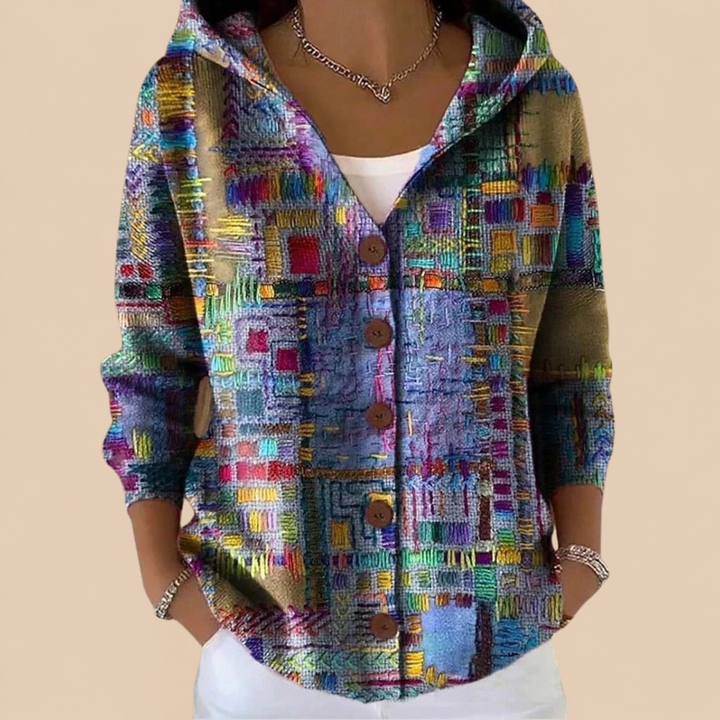 Amelia™ | Artistic Long Cardigan