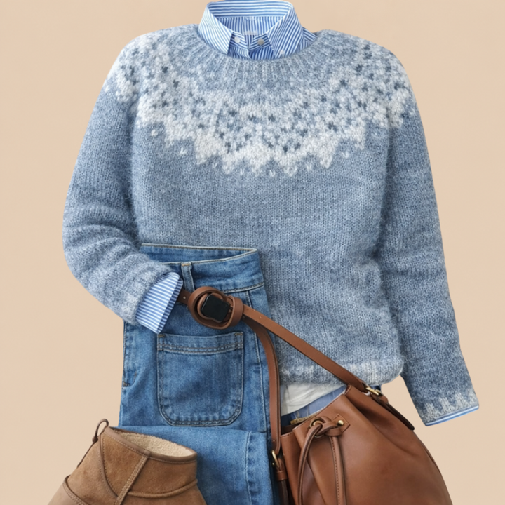 Sarah™ | Heritage Nordic Knit Sweater