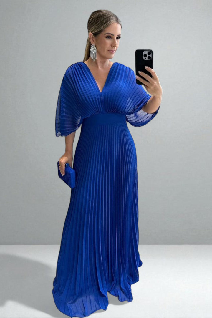 Xandra™ | Pleated Maxi Dress