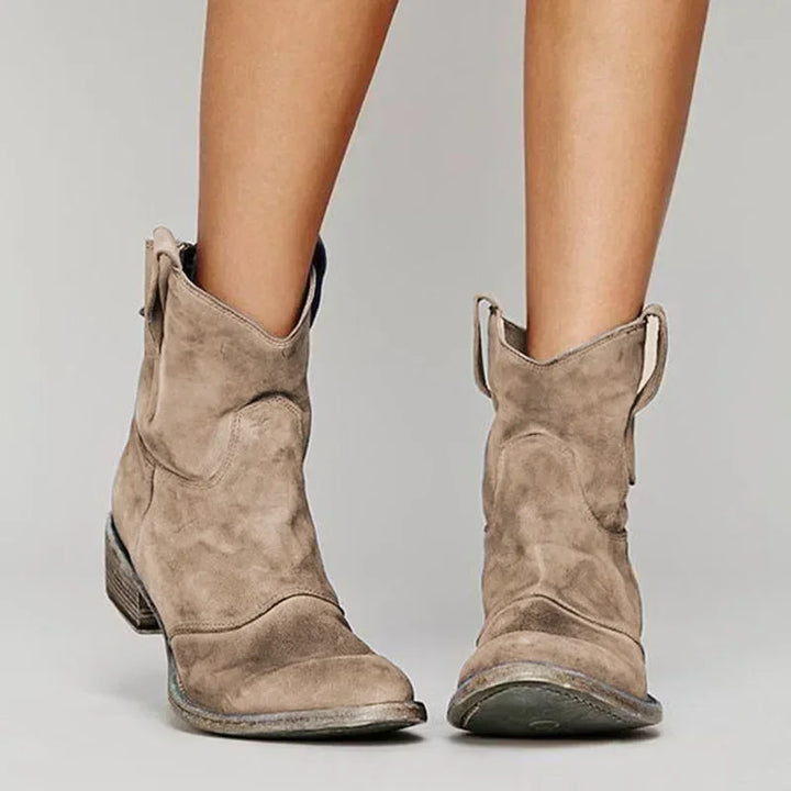 Glenda | Vintage Western Ankle Boots