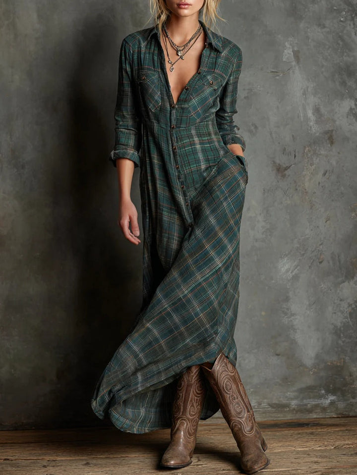 Amelia™ | Collared Minimalist Dress