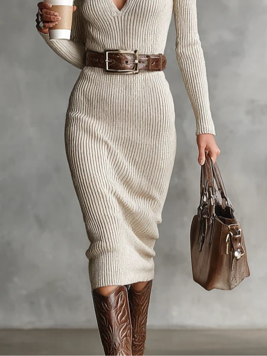 Nora™ | Chic Fitted Dress