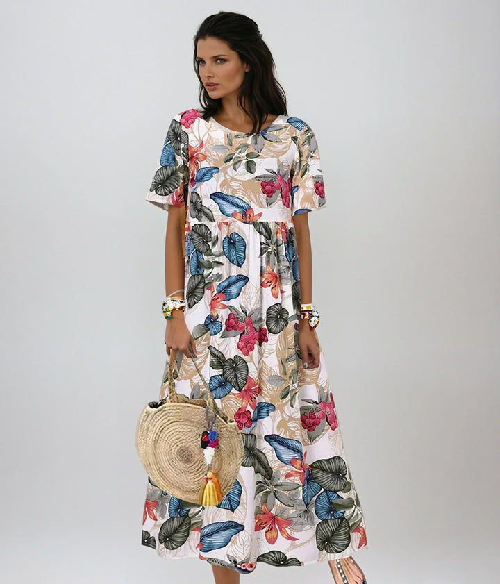 Yvonna™ | Graceful Bloom Maxi Dress