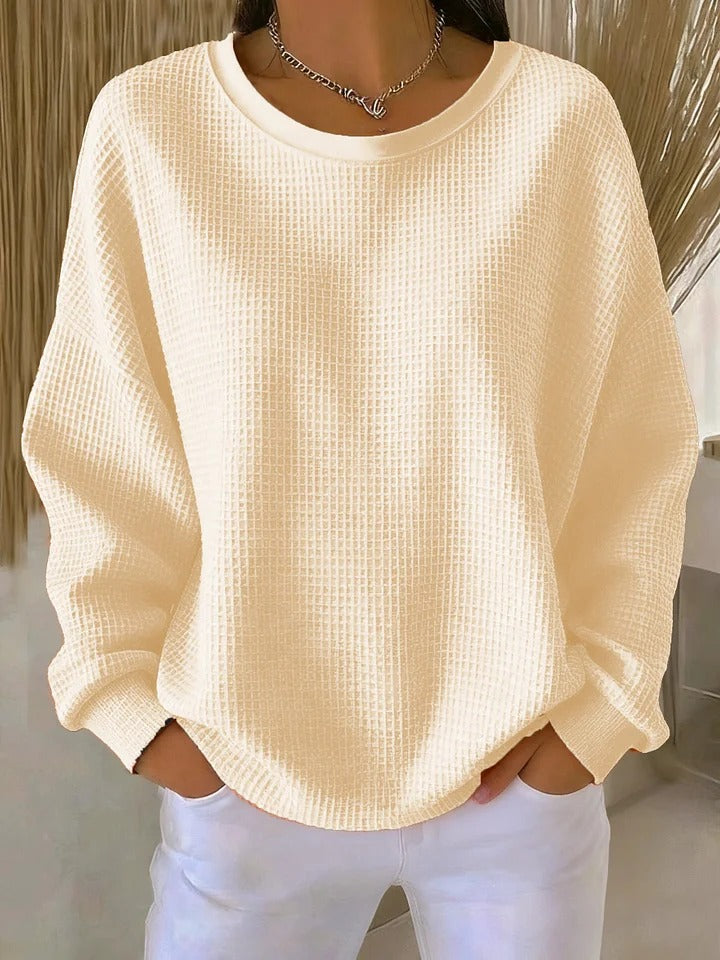 Isabelle™ | Classic Comfort Waffle Sweater
