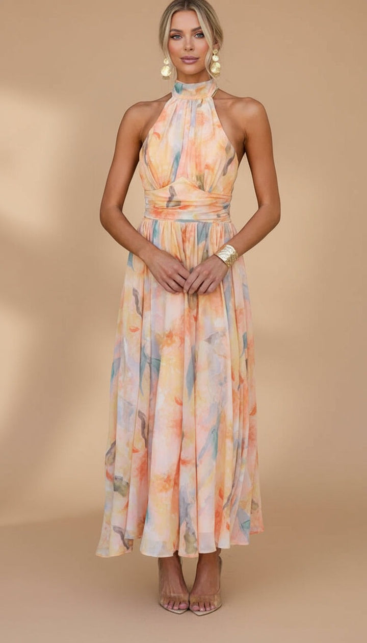 Calla™ | Printed Maxi Dress