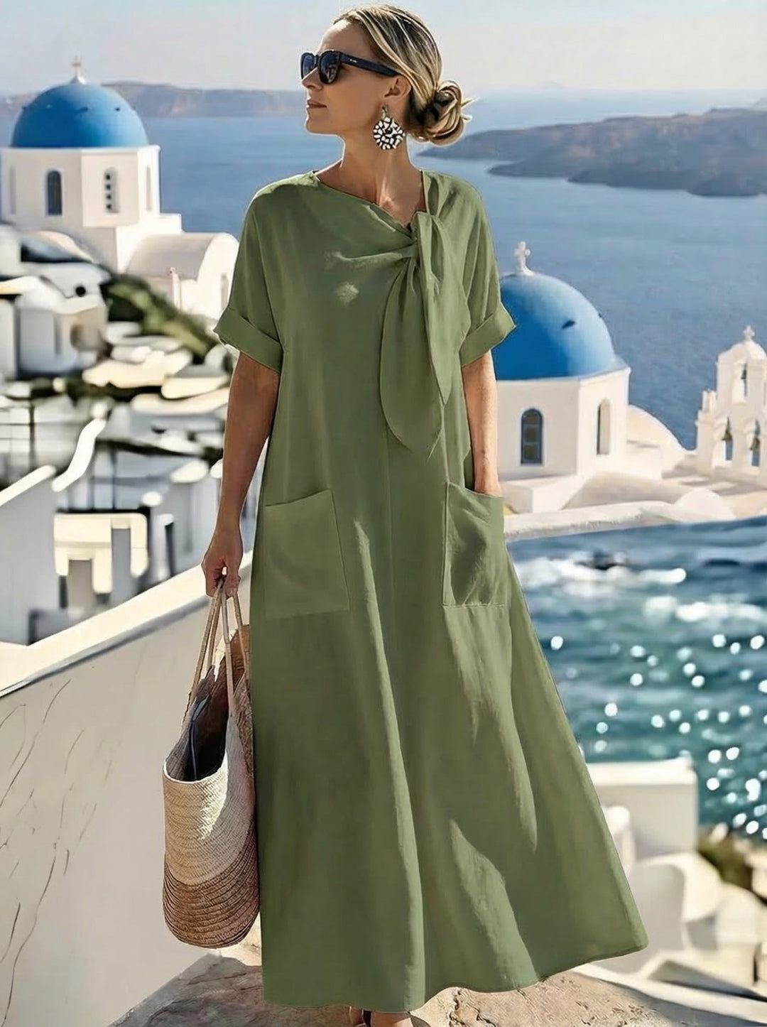 Fleur™ | Elegant Pocket Dress