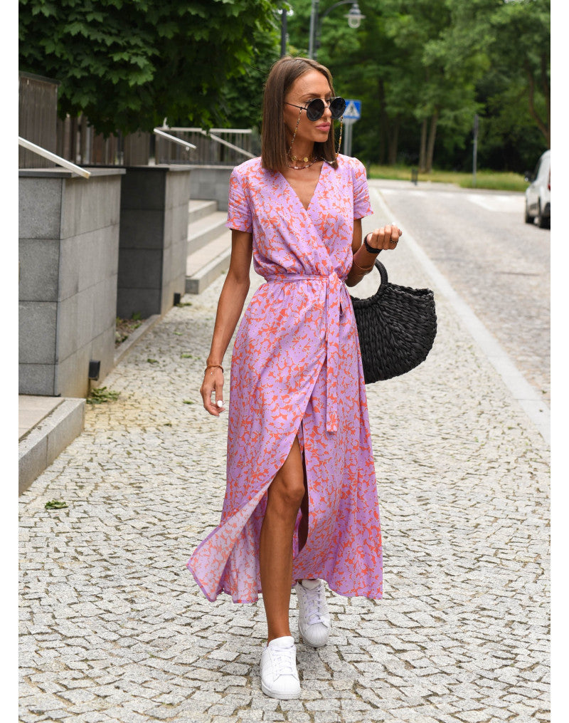 Zelda™ | V-Neck Floral Maxi