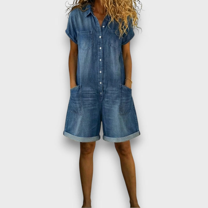 Yara™ | Vintage Short Overalls