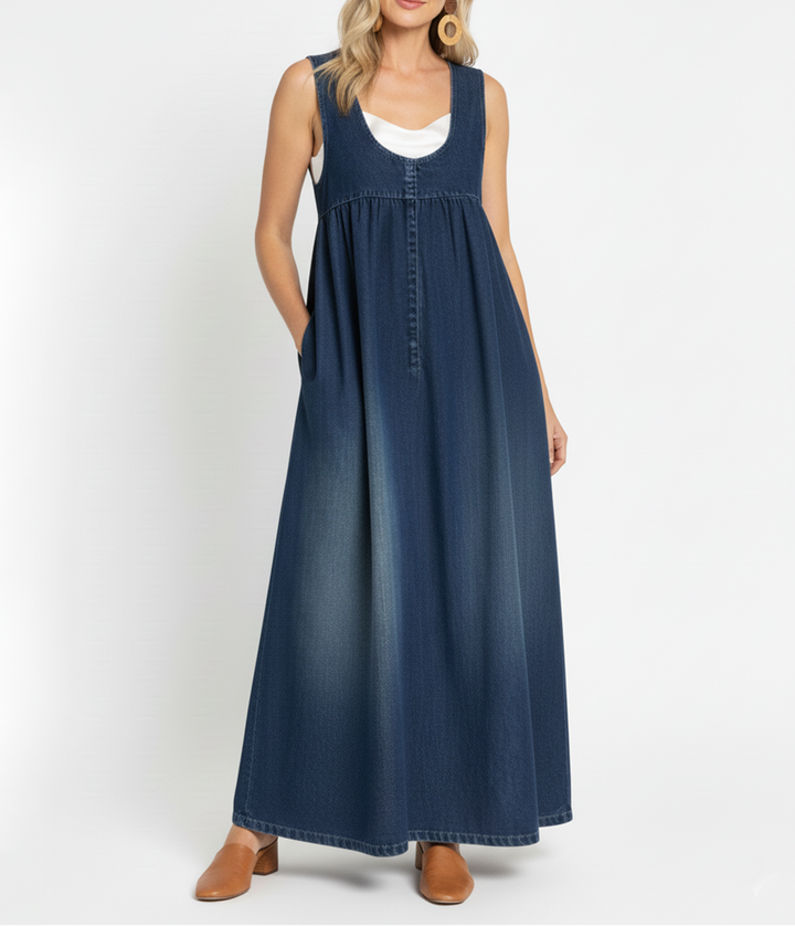 Dora™ | Vintage Washed Shirt Dress