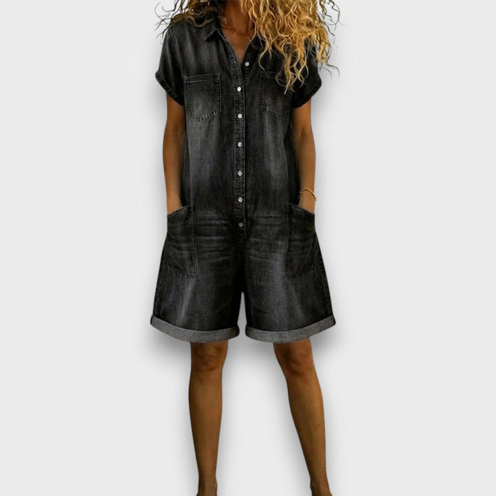 Yara™ | Vintage Short Overalls