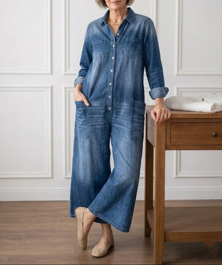 Romy™ | Vintage Washed Jumpsuit