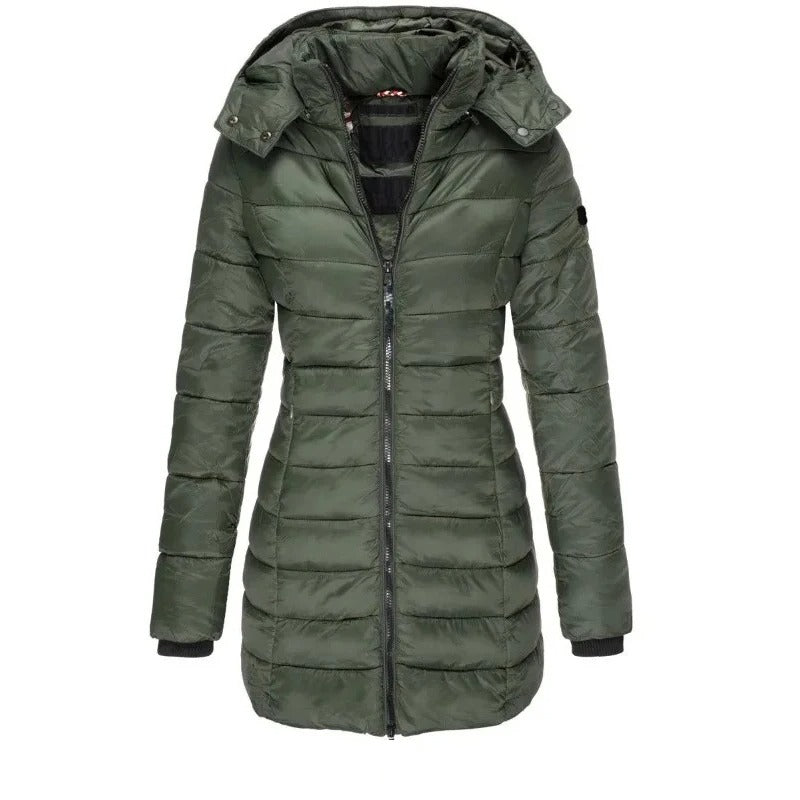 Margaret | Hooded Longline Puffer Jacket