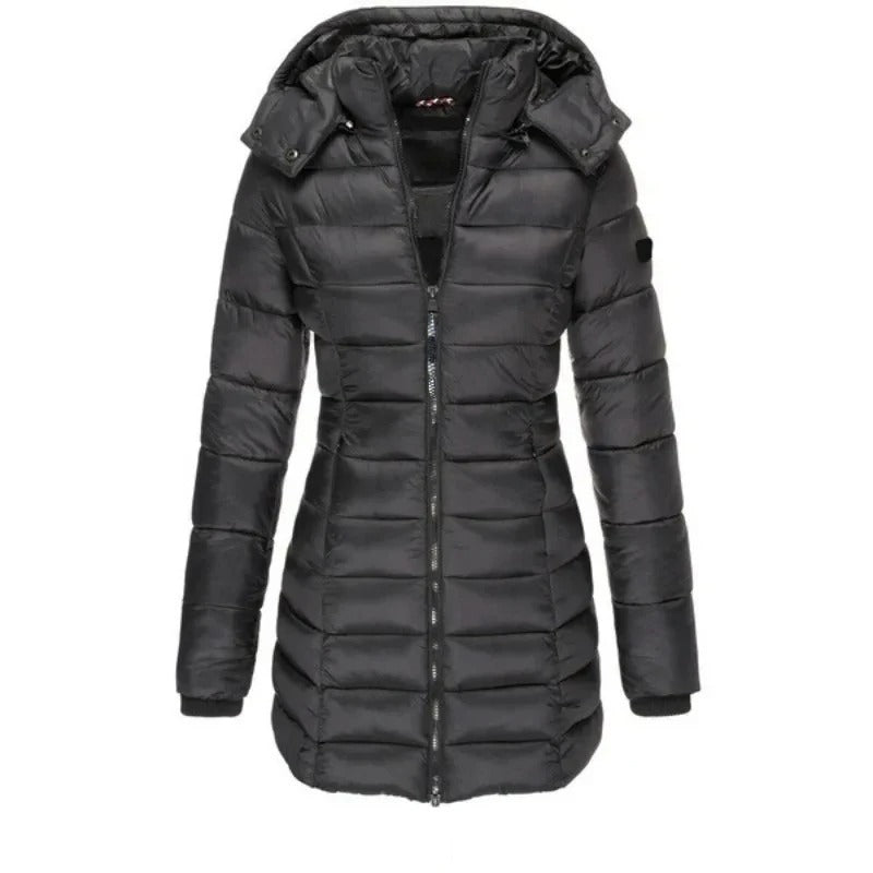 Margaret | Hooded Longline Puffer Jacket
