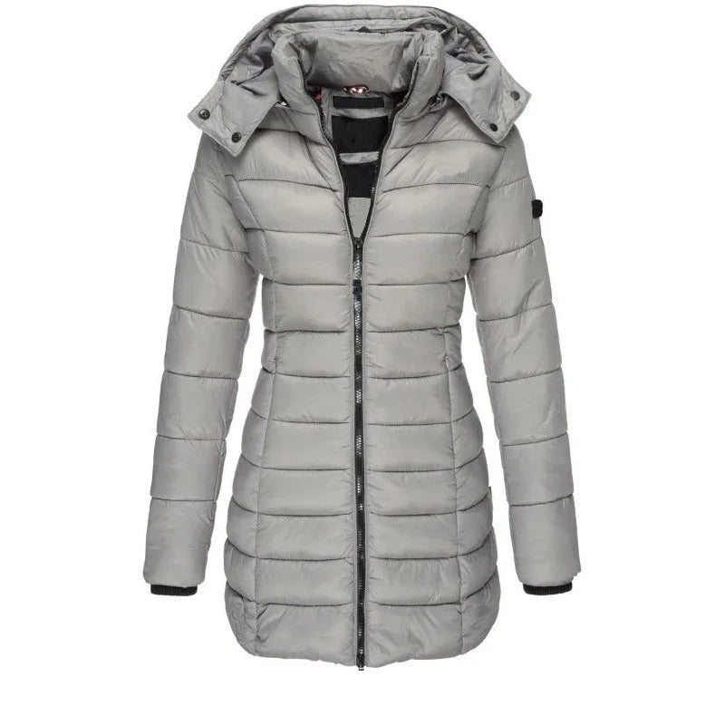 Margaret | Hooded Longline Puffer Jacket