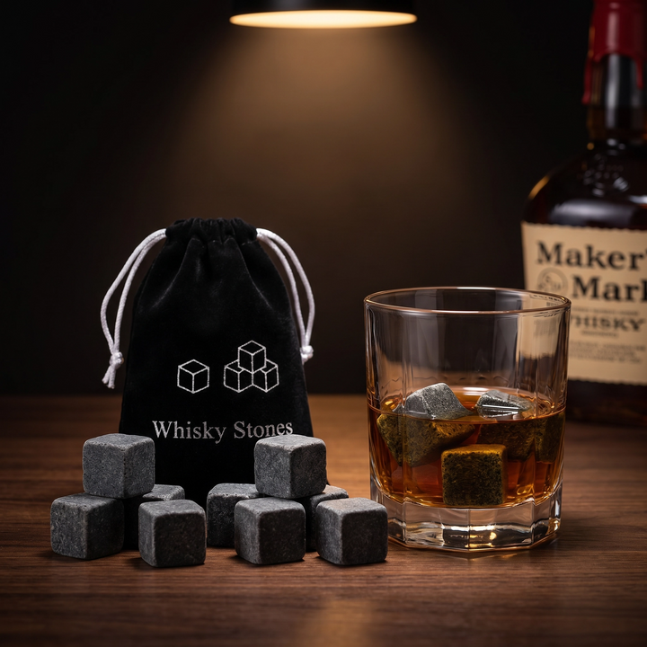 The Ruby & Ellen Whiskey Stones — Set of 9