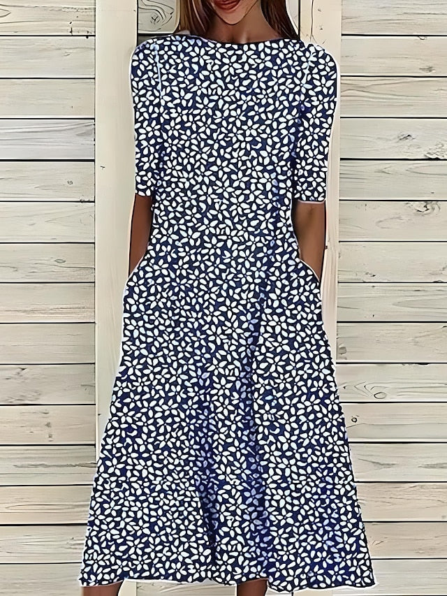Solange™ | Coastal Bloom Maxi Dress